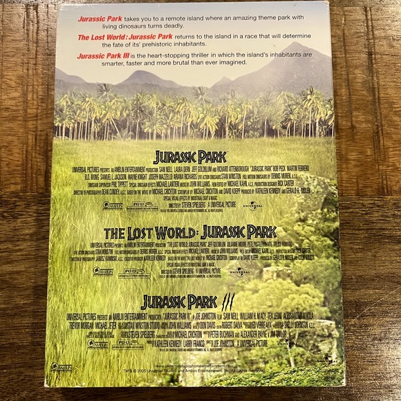 Jurassic Park 3 pack DVD set. - Picture 2 of 3